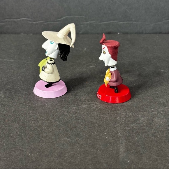 2 Pcs Lock And Shock Bobblehead Characters From The Nightmare Before Christmas - Picture 2 of 10